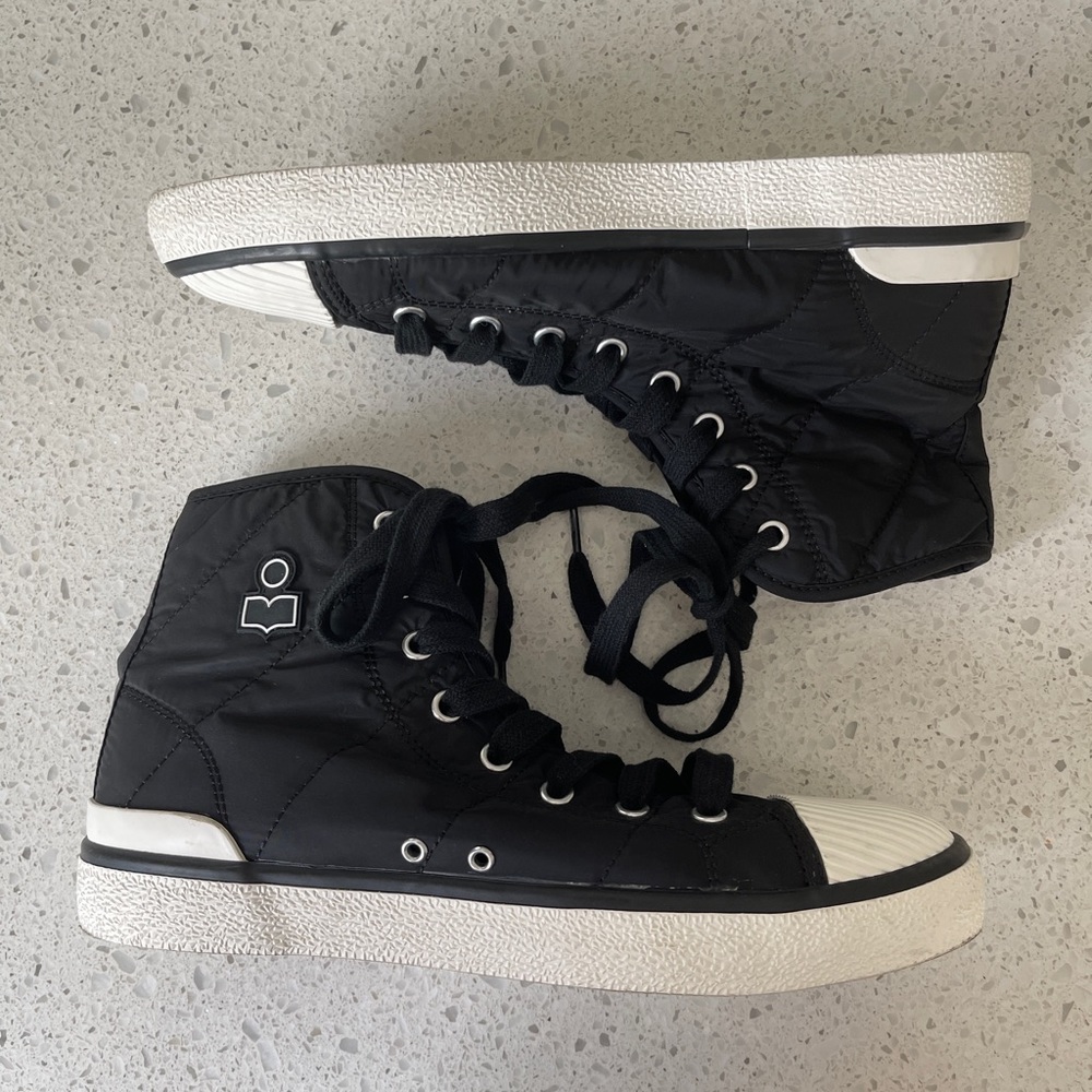 Isabel Marant Benkeen Hightop Sneaker